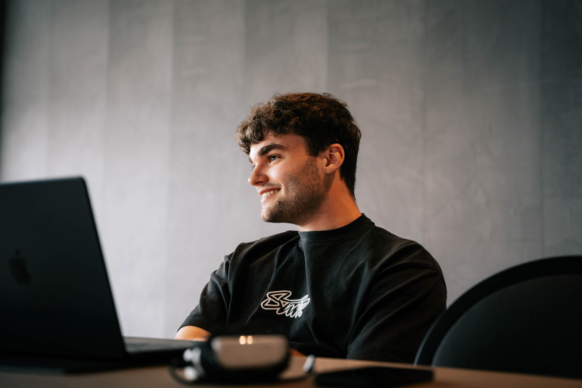 Mike van het BeNoted-team